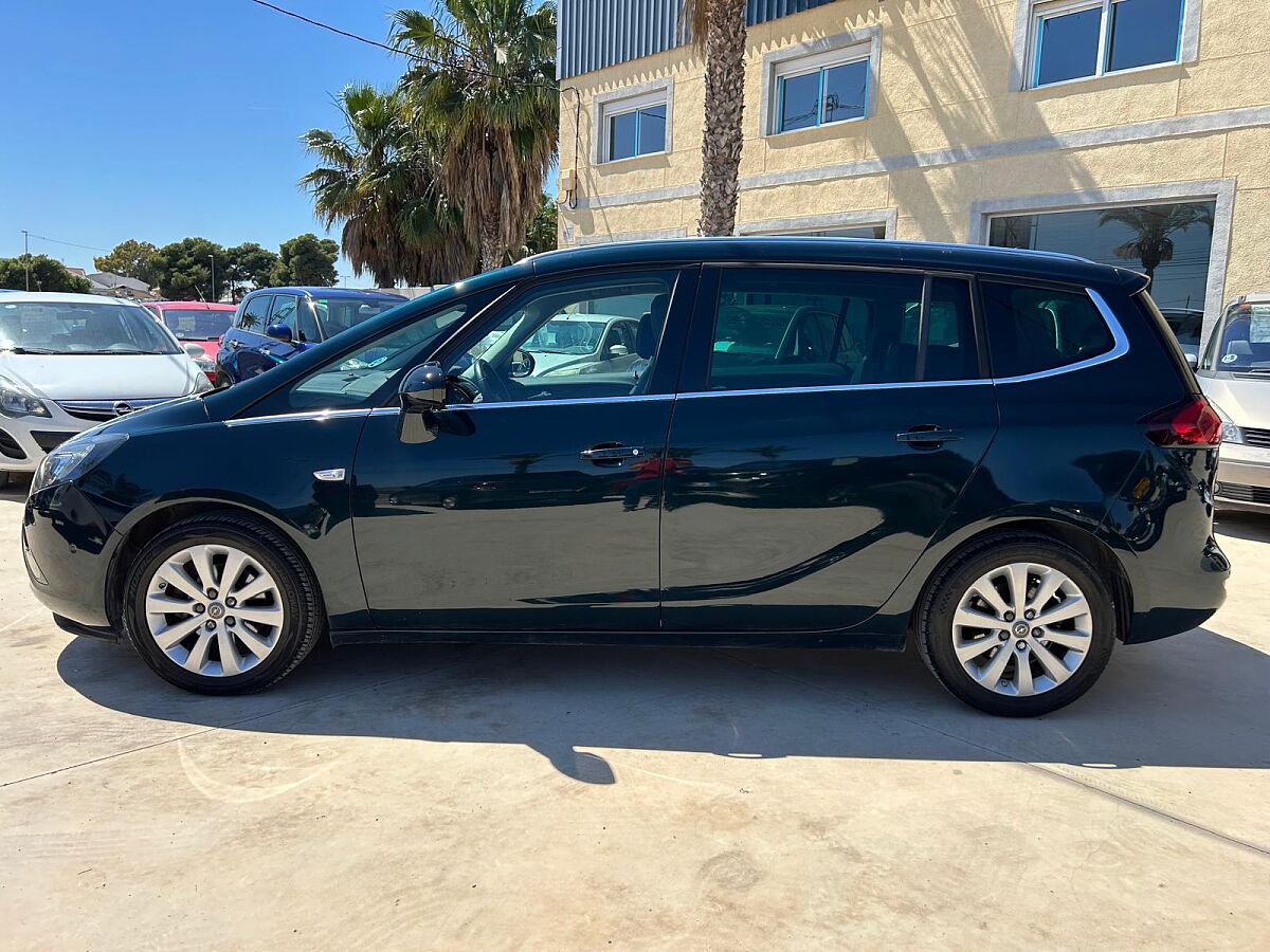 OPEL ZAFIRA EXCELLENCE 1.4 AUTO SPANISH LHD IN SPAIN 88K 7 SEATS SUPERB 2015
